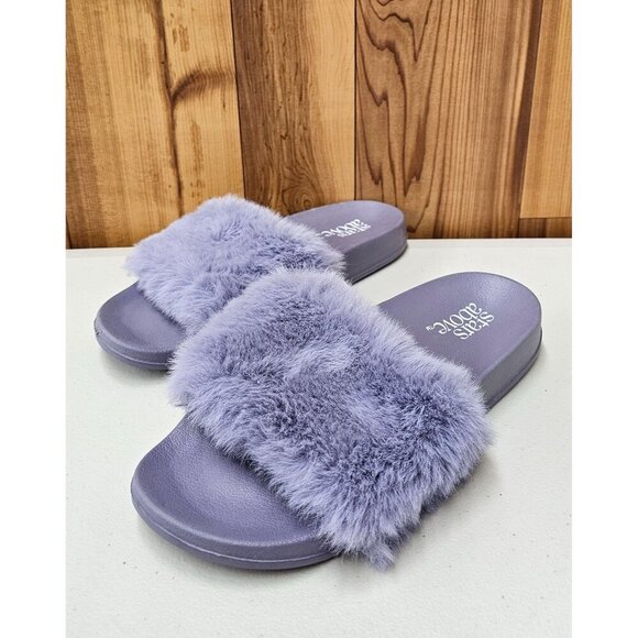 Stars Above Annika Blush Purple Cozy Top Women's Slippers Size 11/12 - Picture 1 of 8